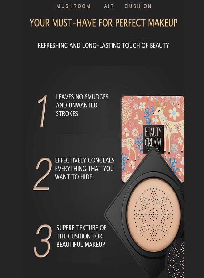 VENZEN Beauty Cream Clear Cover Natural Make Up Nourish Moisturizes Protection Professional Skin Care 2 Colors 20g (#01 Natural) - Image 3