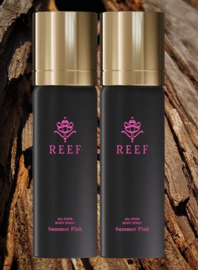 ريف 2 قطع عطر الجسم سمر بينك 125مل - Image 1