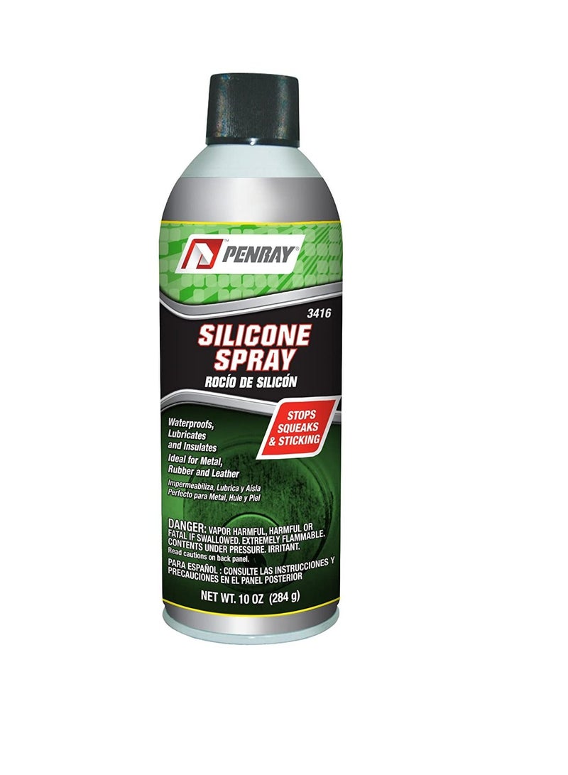Penray 3416 Silicone Spray - 10-Ounce Aerosol Can - Image 1