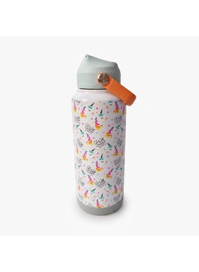 Unicorn Insulated Stainless Steel Water Bottle 916ml - White - 168AIC9904955 - Image 4