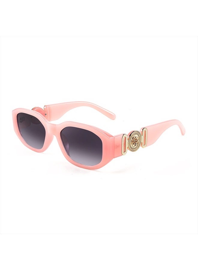 FEISEDY Retro Trendy Rectangle Sunglasses Women Men Vintage 90s Small Narrow Square Sunglasses B2322  - Image 1