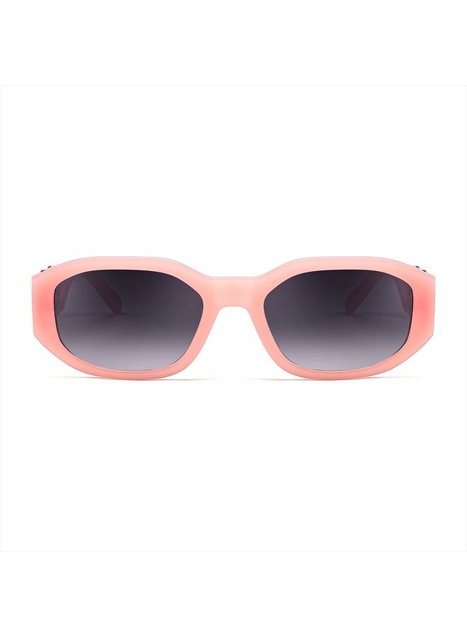 FEISEDY Retro Trendy Rectangle Sunglasses Women Men Vintage 90s Small Narrow Square Sunglasses B2322  - Image 4