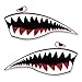 AK Wall Art Warhawk Shark Tiger Vinyl Sticker Car Window Bumper Laptop Select Size - Image 2