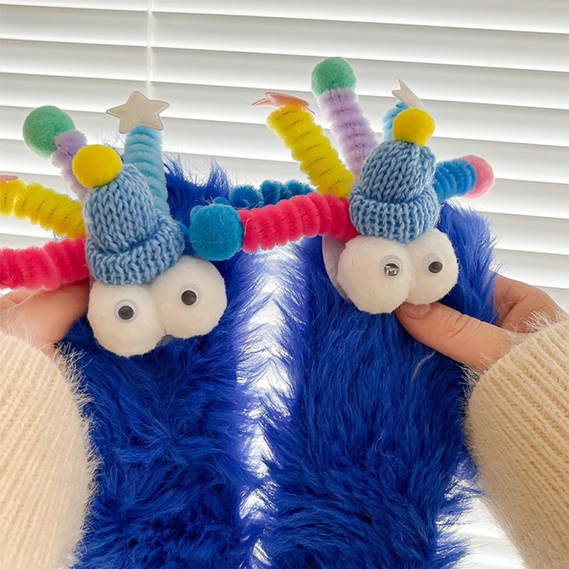 TFTSR Crazy Funny Fuzzy Silly Socks for Kids Women,Girls Fluffy Slipper Novelty Fun Sock,Boy Men Cute Cozy Soft Animal - Image 4