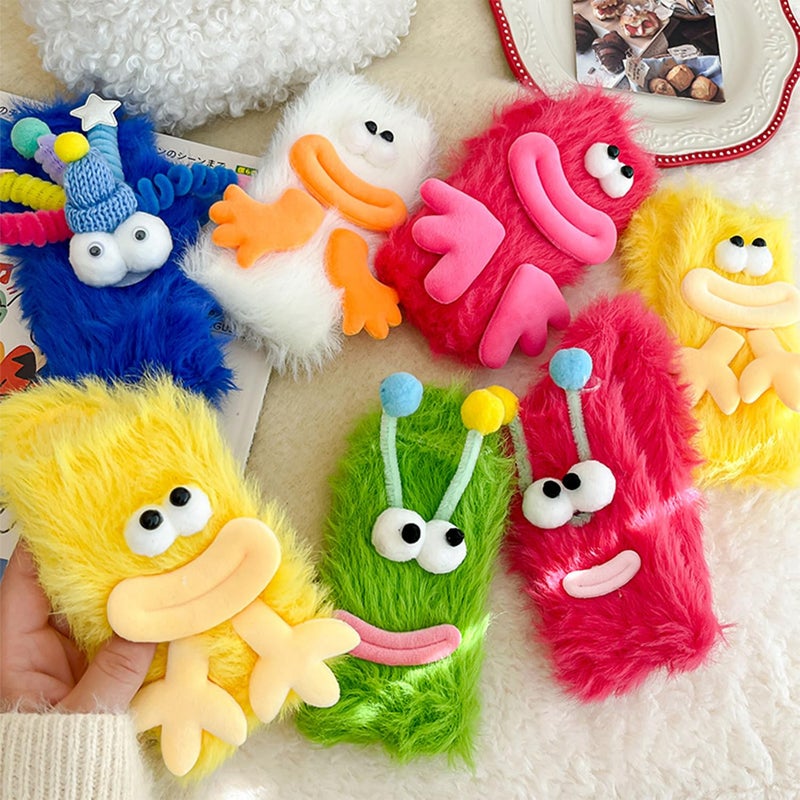 TFTSR Crazy Funny Fuzzy Silly Socks for Kids Women,Girls Fluffy Slipper Novelty Fun Sock,Boy Men Cute Cozy Soft Animal - Image 3