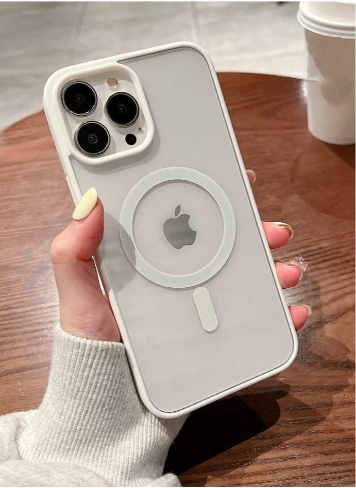 IAF iPhone 13 Pro Max with MagSafe and Anti-Yellowing Coating Slim Fit Lightweight Cover Supports Mag Safe Accessories - Image 1