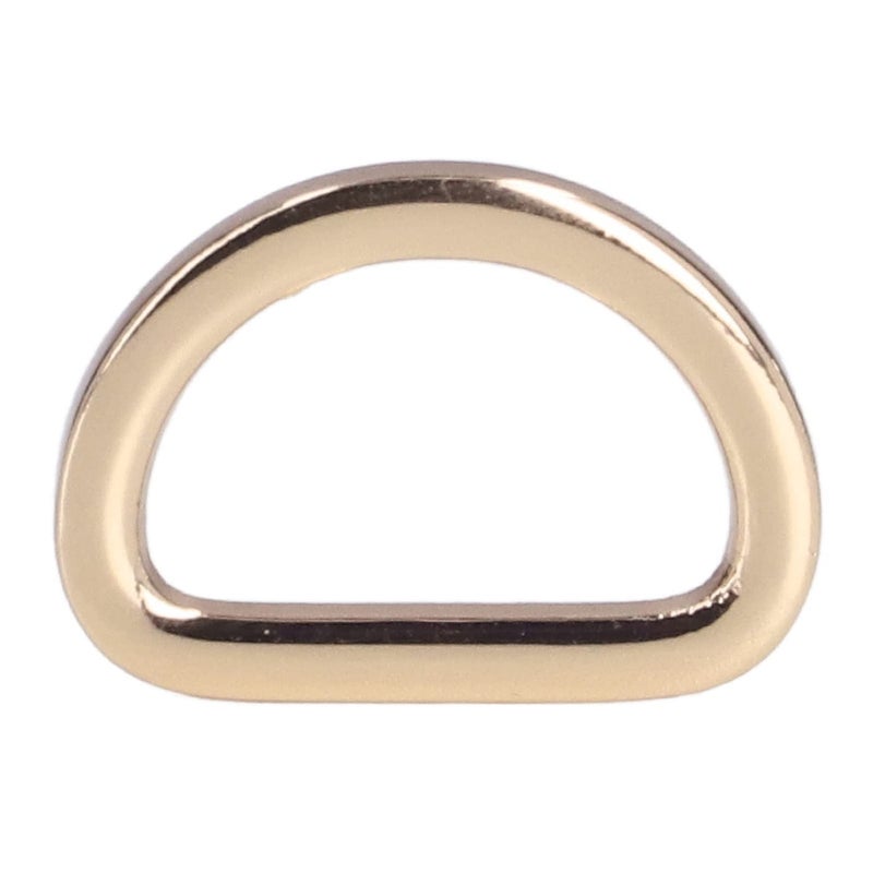 حلقات معدنية بلون ذهبي مقلد للحقائب وعلامات الأمتعة وإكسسوارات الكاميرا، 10 قطع - Image 5