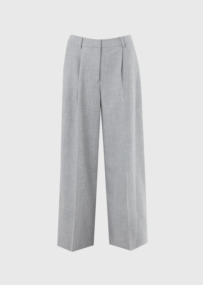 ماتلان Et Vous Grey Marl PVL Wide Leg Co Ord Trousers