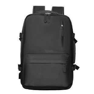 Backpack Large Capacity Men and Womens Outdoor Travel Bag Nylon Fashion Backpack Waterproof Short Distance Computer Schoolbag Black 