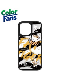 Bold Black, White, and Vibrant Orange