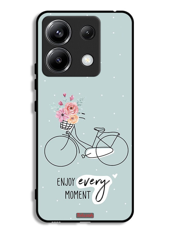 Tolwak Xiaomi Redmi Note 13 Pro 5G Protective Case Cover Enjoy Every Moment  - Image 1