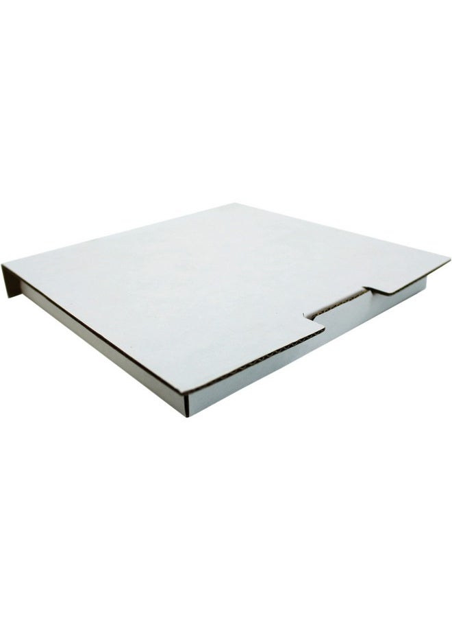 Square Deal Recordings & Supplies - (10) Standard Foldup White Cardboard Single Cd Jewel Case Mailers Cdbc01 Shipping Boxes - Image 1