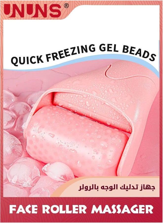 UNUNS Ice Roller Tool,Roller Massager Cryotherapy,Women's Tools,Great For Migraine Relief,Blood Circulation,Reduce Puffiness,Pink - Image 3