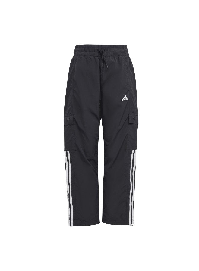 Adidas J Jam Wv Crg Pn Black Training Pants 7-8Y - Image 2