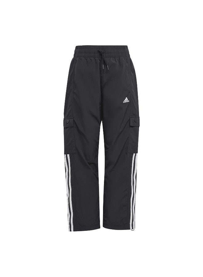 Adidas J Jam Wv Crg Pn Black Training Pants 7-8Y - Image 1