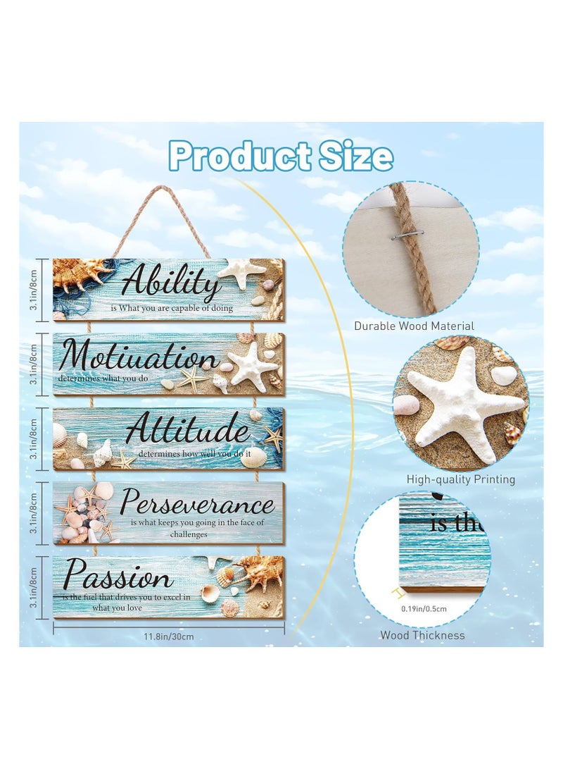 5 Decorate your walls with positivity and natural beautyadd a touch of coastal inspiration  - Image 4