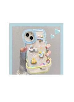 Mobile Phone Case Apple 12 pro Protective Case Girls Anti-fall Watching Drama Stand Stand High-grade Cute Style
