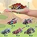 ojustbeok 24 Sets Valentines Day Gift Set with Dinosaur Pull Back Cars Dino Greeting Cards Bulk Pull Back Dino Cars for Valentine Exchange Gifts Goodie Bag Stuffers Party Favors - Image 4