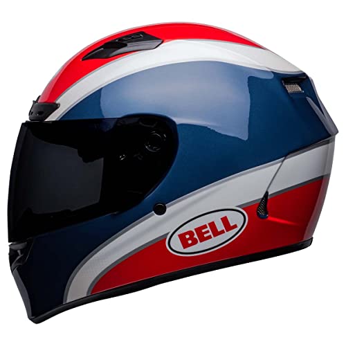 Bell خوذة الشارع BELL Qualifier DLX MIPS (لون كلاسيكي لامع أزرق/أحمر - كبير جداً) - Image 4
