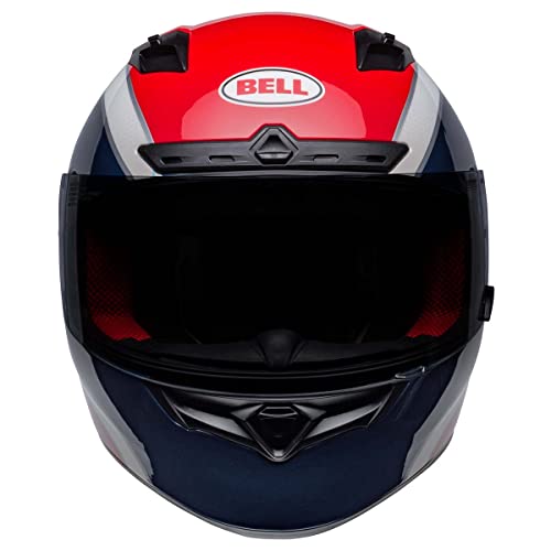 Bell خوذة الشارع BELL Qualifier DLX MIPS (لون كلاسيكي لامع أزرق/أحمر - كبير جداً) - Image 2