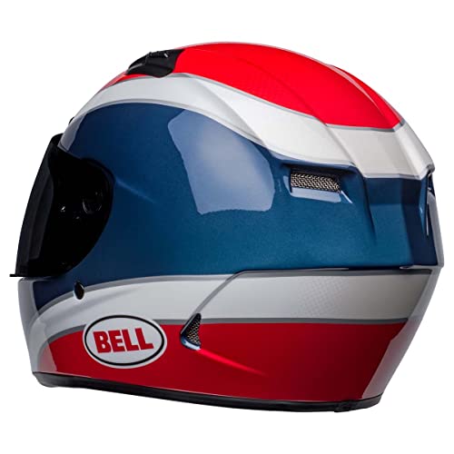 Bell خوذة الشارع BELL Qualifier DLX MIPS (لون كلاسيكي لامع أزرق/أحمر - كبير جداً) - Image 5