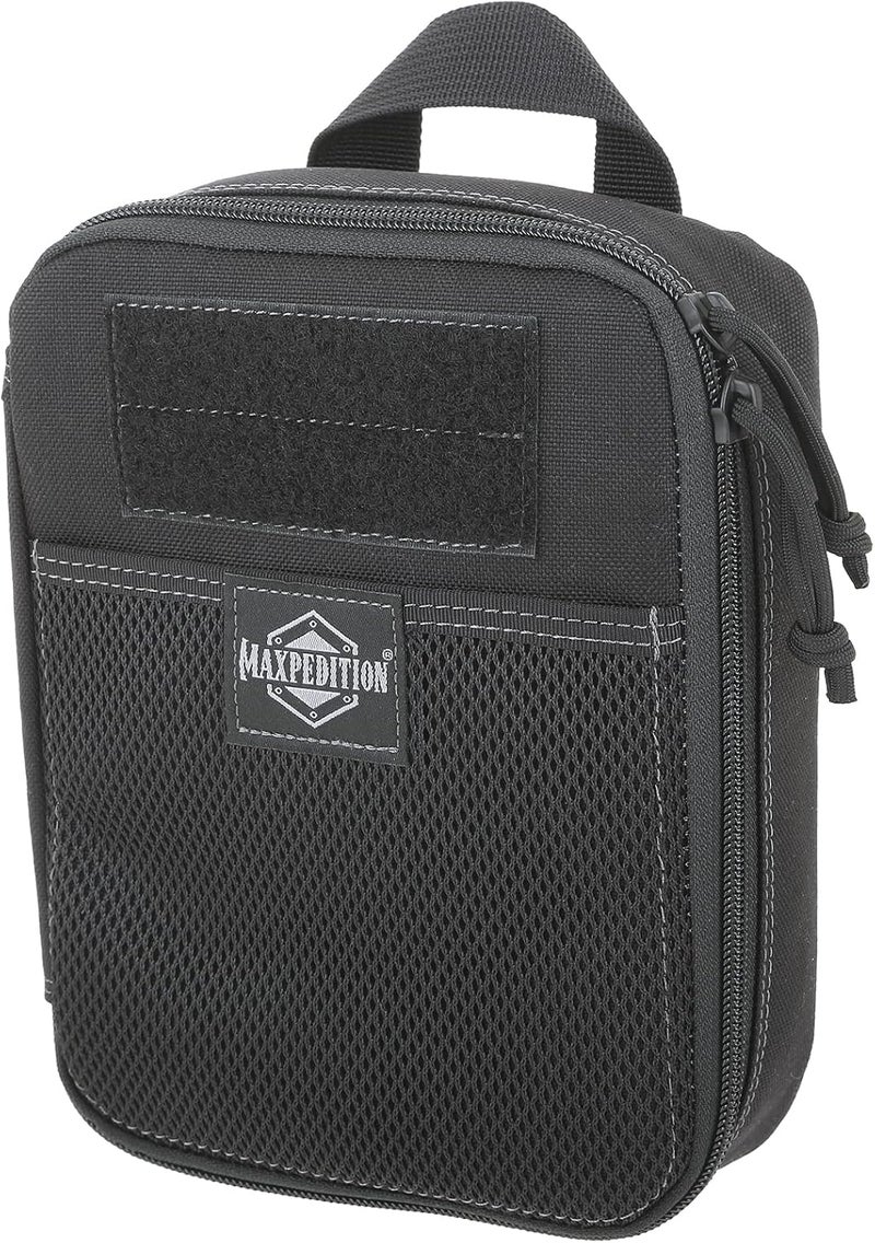 MAXPEDITION Beefy Pocket Organizer (Black) Compact, MOLLE-Compatible, 1000D Nylon Tactical Pouch, Everyday Carry Tool and Gear Storage for Outdoor, Tactical, Survival - Image 1