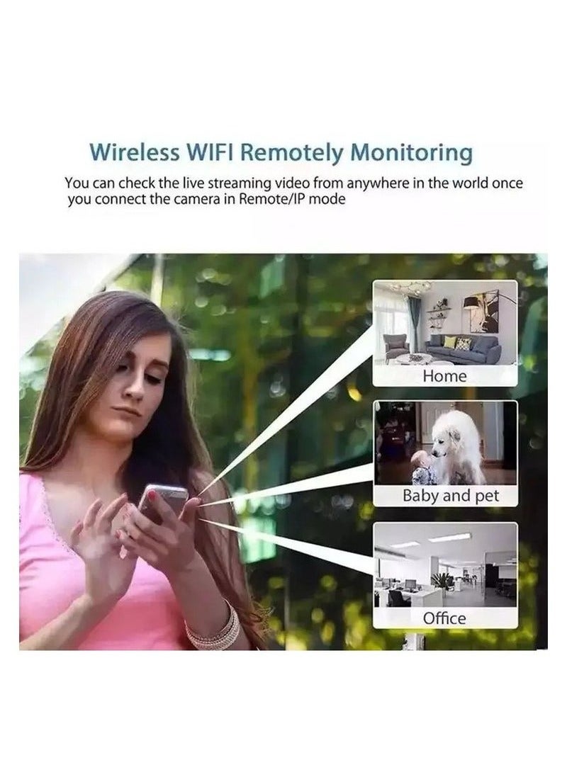 TIGER Mini WiFi Camera | HD 1080P Wireless Security Camera | Portable Small Camera with Motion Detection & Night Vision | Remote Viewing | Home & Office Surveillance | Hidden Mini Camera with Loop Recording - Image 3