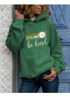 green hooded