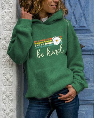 green hooded