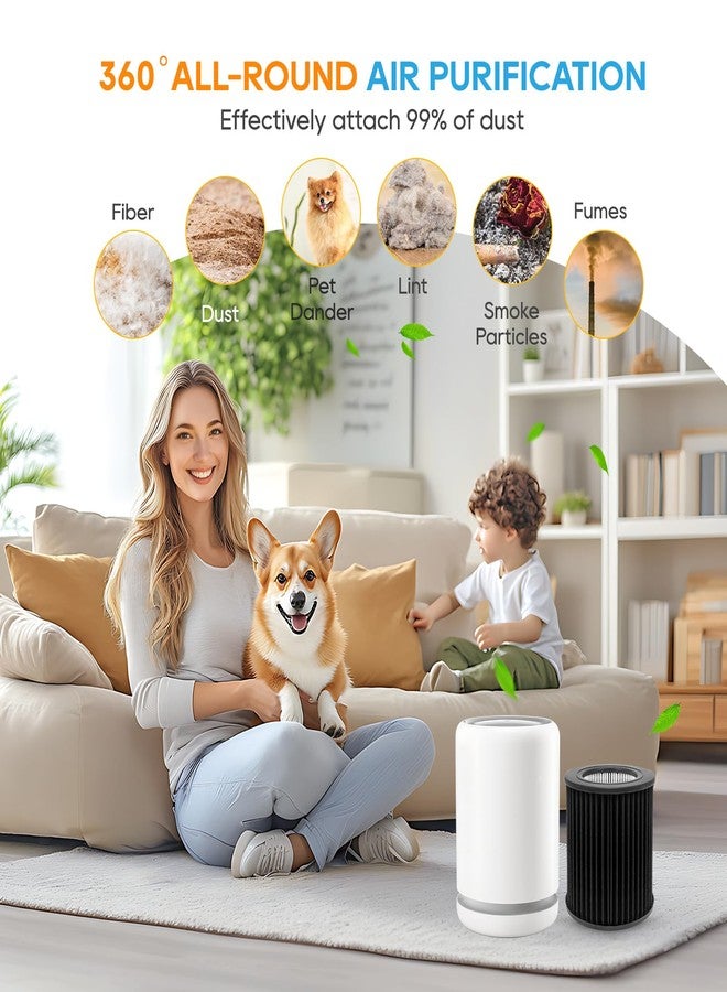 Netezza Air Mini Filters Replacement for PECO Filter Compatible with Moleku-le Tri-Power Air Mini and Air Mini+ Air Purifiers, 3-in-1 High-Efficiency Filtration System, 2 Pack - Image 5