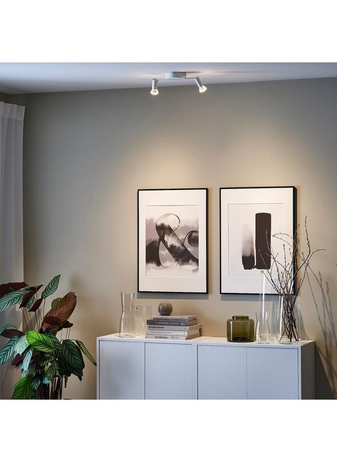 Zaboon Ceiling Spotlight With 2 Spots, White  - Image 3