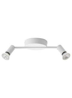Zaboon Ceiling Spotlight With 2 Spots, White  - Image 1