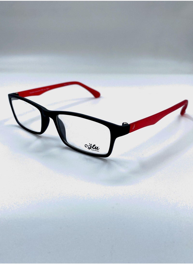 Oglu - Optical Rectangular Eyeglass Frame - Image 1