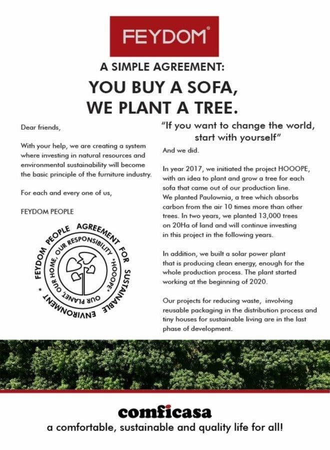 COMFICASA FEYDOM PAKS 1 Ottoman and Pet Home- Cold Mix - Image 4