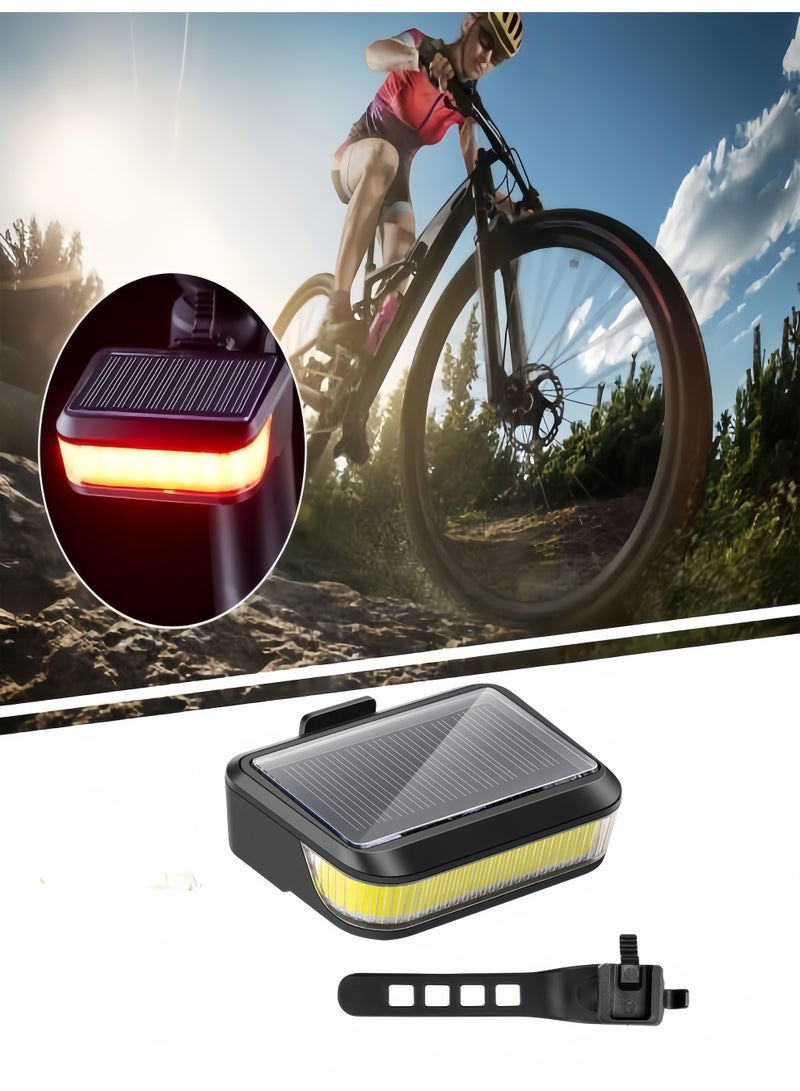 Eco-Friendly Solar Taillight | Waterproof Cycling Safety Light for Enhanced Cycling Safety - Suitable for All Bikes - Image 1