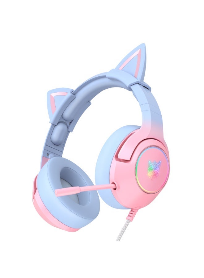 ONIKUMA Stereo Gaming Headset with Cat Ears for PS4, Xbox, PC and Switch - Image 4