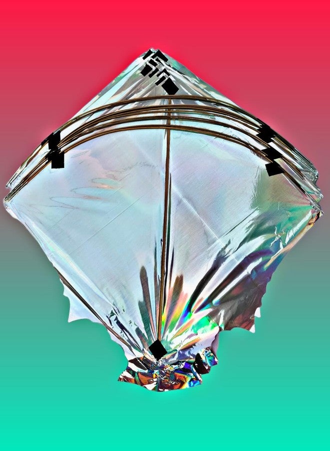 RUHANI Plain Plastic Kite Patang (Size- 25 * 22 Inch) Pack of 25, for Kid - Image 2