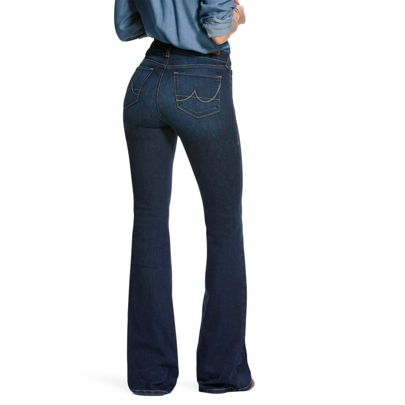 ARIAT Womenâ€™s Ultra Stretch Perfect Rise Katie Flare Jean - Image 2