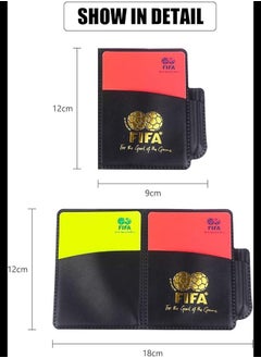 FIFA Referee Set, Referee Cards, Football Referee Card Set, Sports Referee Set, Sports Football Referee Cards Set for Football Game, Trainer Referee, Choose Mark Teacher  - Image 3