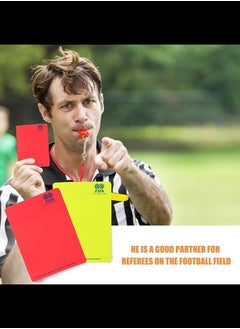 FIFA Referee Set, Referee Cards, Football Referee Card Set, Sports Referee Set, Sports Football Referee Cards Set for Football Game, Trainer Referee, Choose Mark Teacher  - Image 5
