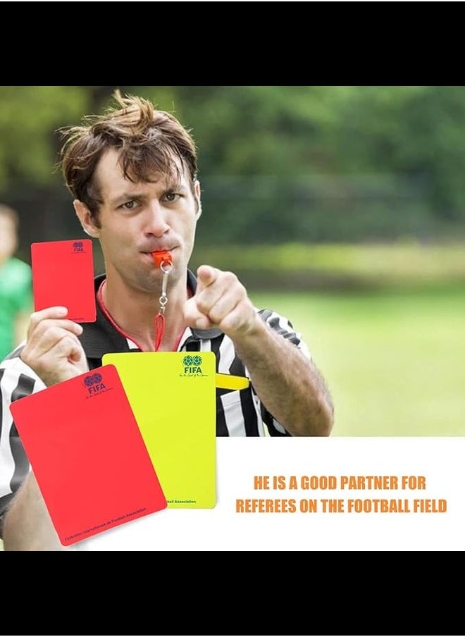FIFA Referee Set, Referee Cards, Football Referee Card Set, Sports Referee Set, Sports Football Referee Cards Set for Football Game, Trainer Referee, Choose Mark Teacher  - Image 5