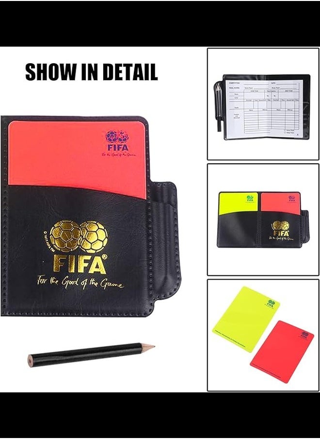FIFA Referee Set, Referee Cards, Football Referee Card Set, Sports Referee Set, Sports Football Referee Cards Set for Football Game, Trainer Referee, Choose Mark Teacher  - Image 4