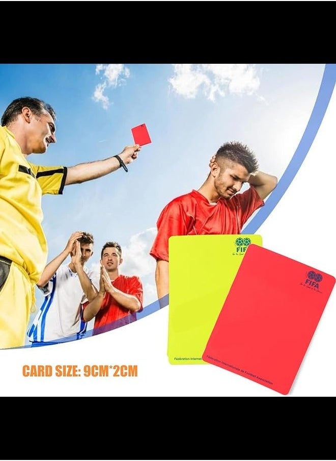 Referee Set, Referee Cards, Football Referee Card Set, Sports Referee Set, Sports Football Referee Cards Set for Football Game, Trainer Referee, Choose Mark Teacher