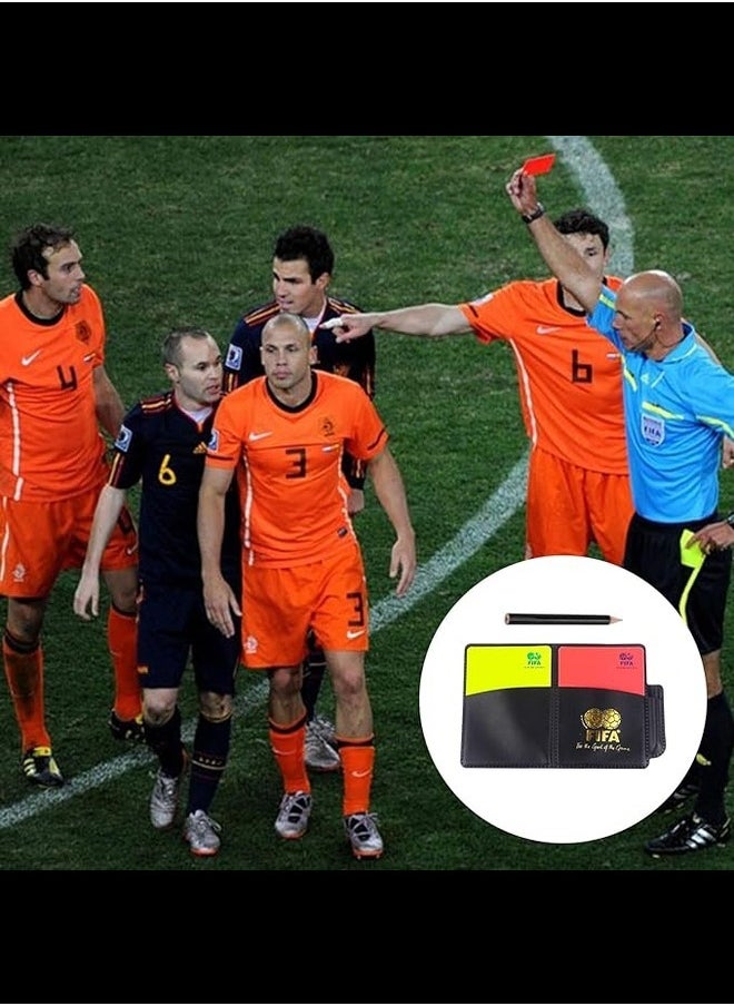 Referee Set, Referee Cards, Football Referee Card Set, Sports Referee Set, Sports Football Referee Cards Set for Football Game, Trainer Referee, Choose Mark Teacher