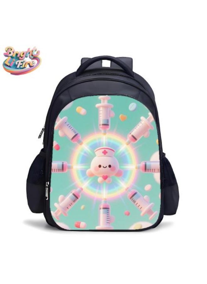 Bright Li Fire The latest version of the best-selling small-size schoolbag (students under the age of 12, primary school students, children to school)  - Image 1