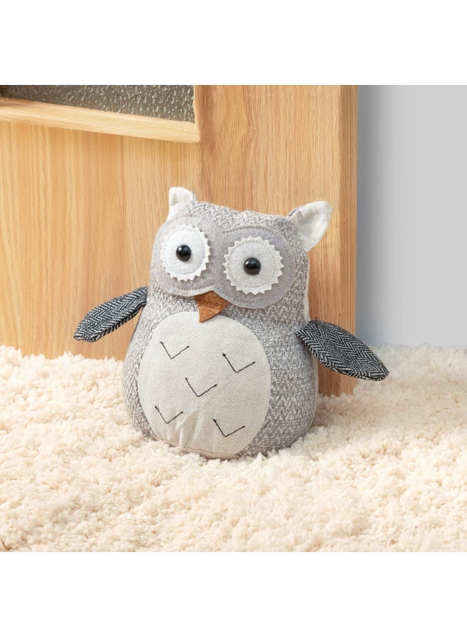 Marwood Cute Door Stopper Decorative Door Stops For Home And Office Owl Weighted Interior Doorstop Fabric Stuffed Animal Door Stopper Floor Decorative  - Image 3