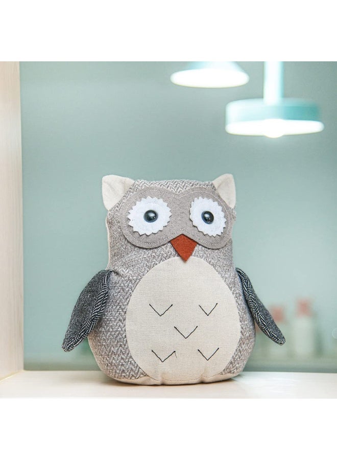 Marwood Cute Door Stopper Decorative Door Stops For Home And Office Owl Weighted Interior Doorstop Fabric Stuffed Animal Door Stopper Floor Decorative  - Image 4