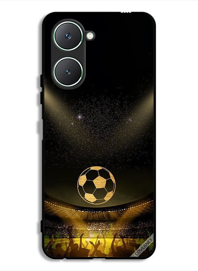 Covernex Vivo Y18i 4G Protective Case Cover Black Retro Football Movie Background - Image 1