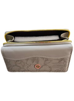 Vbranda Elegant wallet with a soft rectangular design, combining elegance and simplicity WAL-5-GRAY  - Image 2