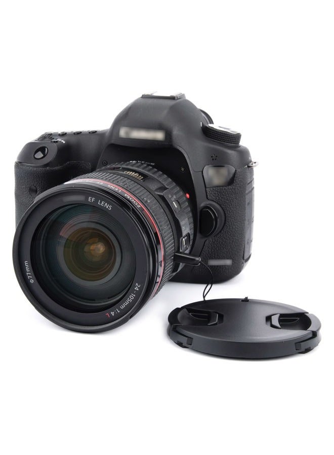 JJC 2-Pack 77mm Front Lens Cap Cover with Deluxe Cap Keeper for Canon EF 24-105mm f4L, EF 24-70mm f4L, EF 16-35mm f4L, Nikon P1100, AF-S 20mm f1.8, AF-S 16-35mm f4G and Other 77mm Filter Thread Lenses - Image 5